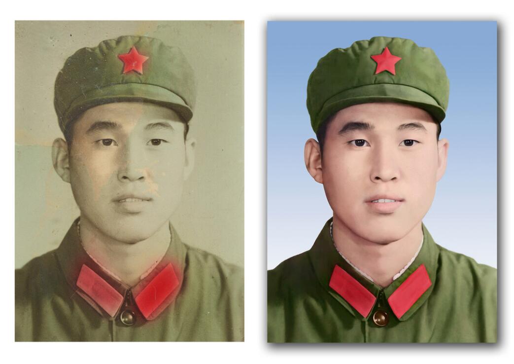 东城街道破损照片修复-18